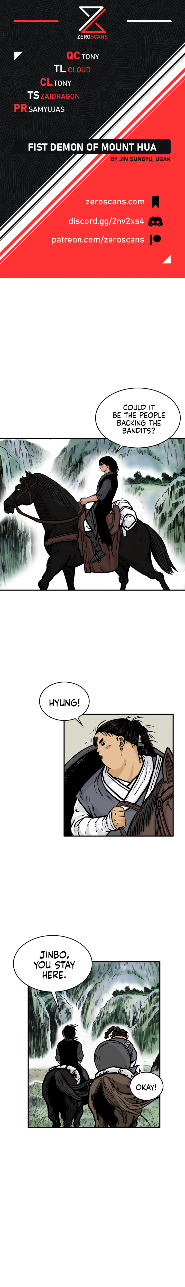 Fist demon of Mount Hua Chapter 35 - Page 1
