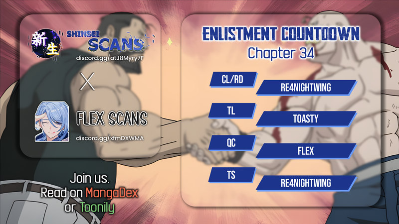 Enlistment Countdown Chapter 34 - Page 1