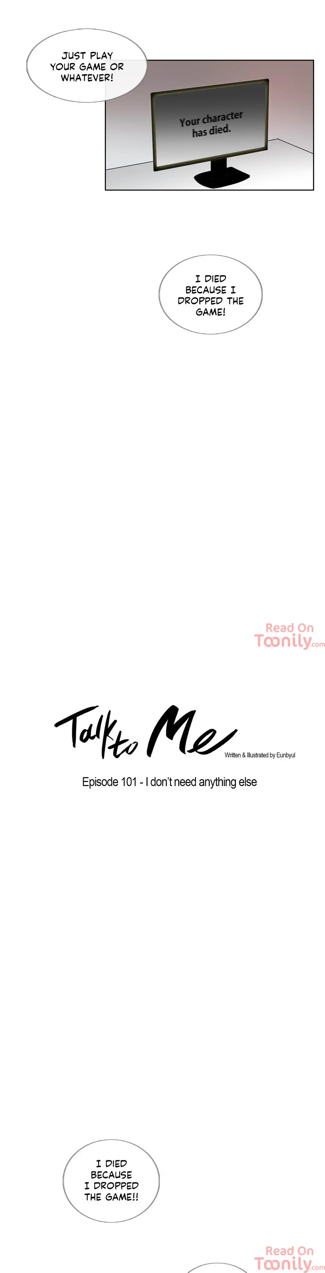 Talk to Me Chapter 101 - Page 4