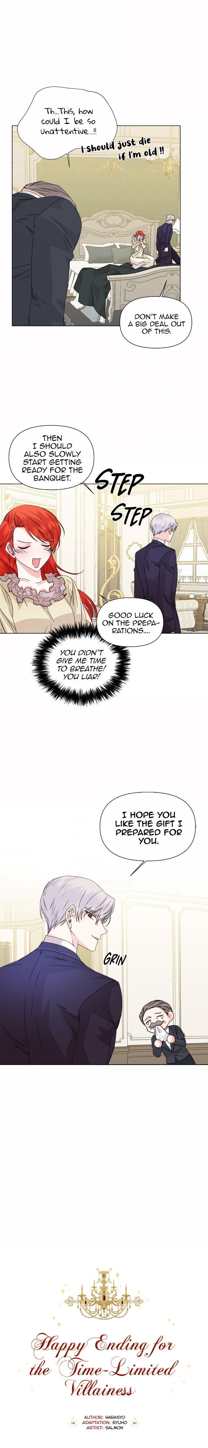 Happy Ending for the Time-Limited Villainess Chapter 48 - Page 10