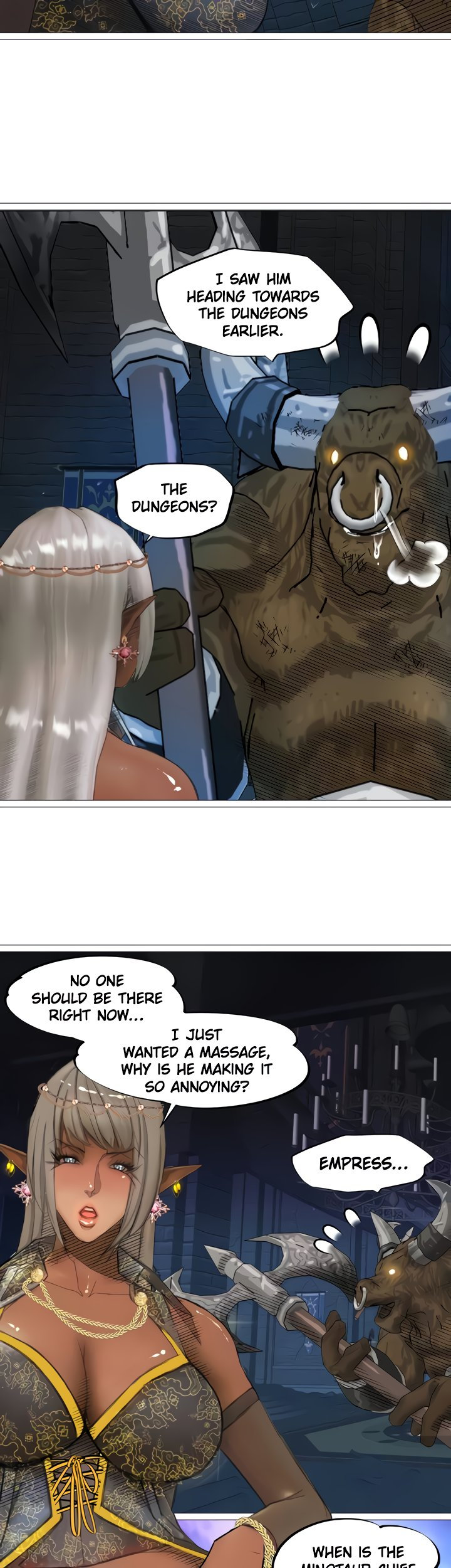 The DARK ELF QUEEN and the SLAVE ORC Chapter 29 - Page 2