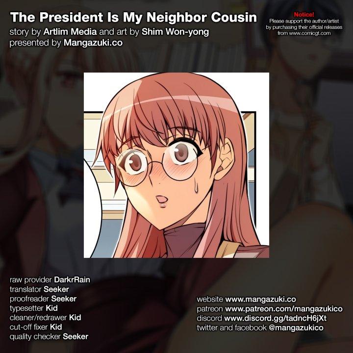 The President Is My Neighbor Cousin Chapter 42 - Page 1