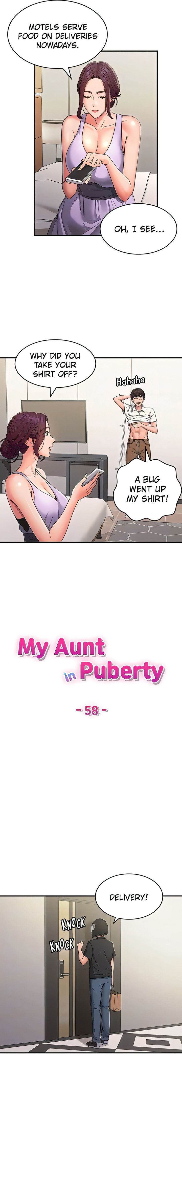 My Aunt in Puberty Chapter 58 - Page 7